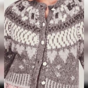 LoveShackFancy Jamie Alpaca  Cardigan